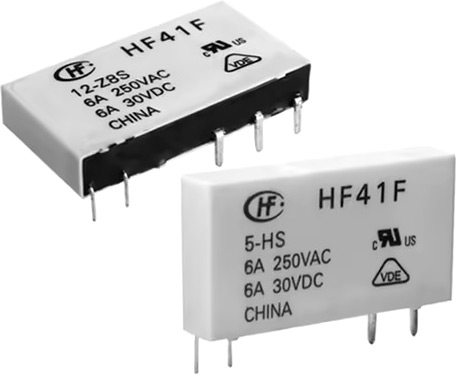 Реле серии HF41F от Hongfa