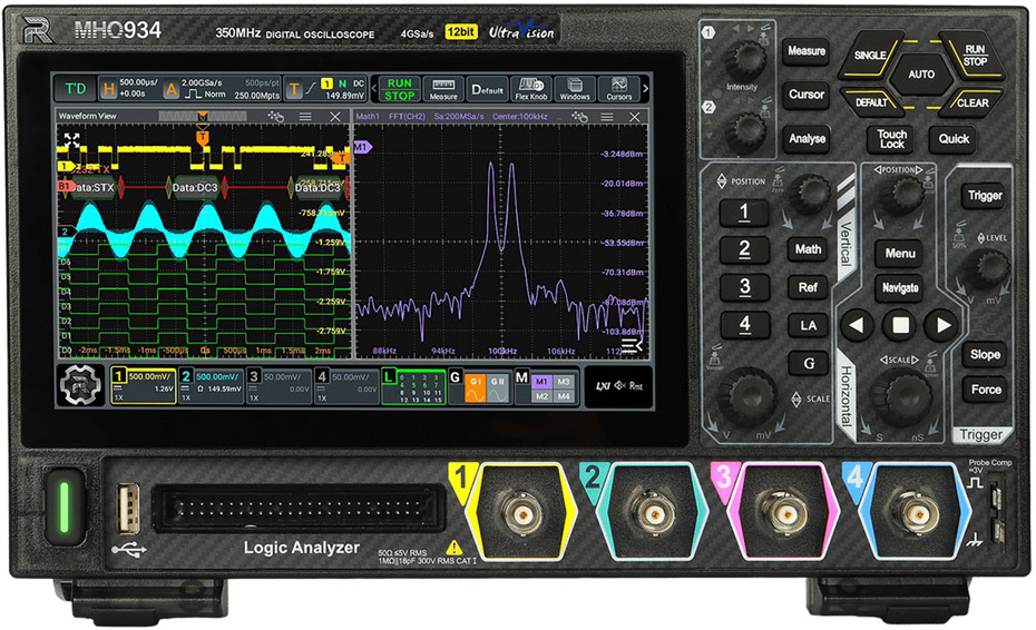 Цифровые осциллографы Rigol MHO934 и MHO954